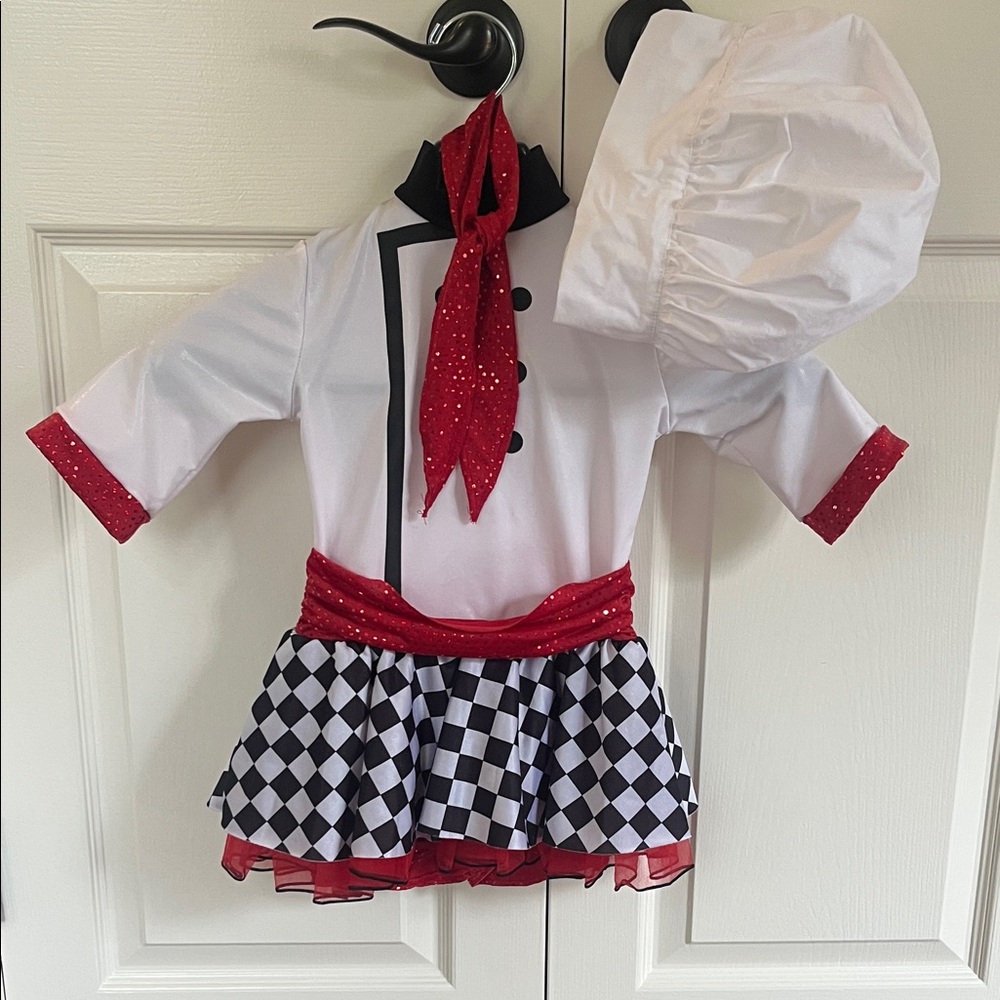 Kids Chef Dance Dress/ Costume